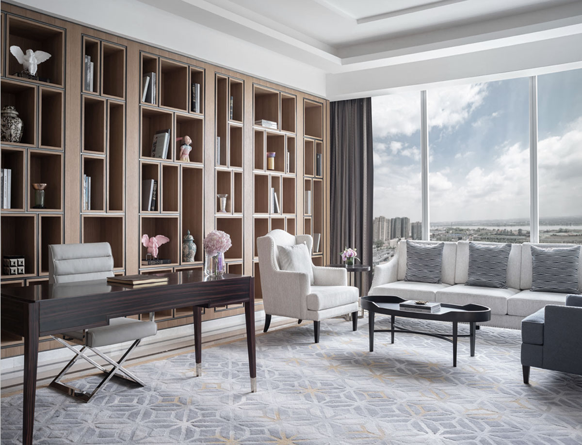 未來智能風(fēng)格的高端酒店設(shè)計，將科技與人性化設(shè)計巧妙融合